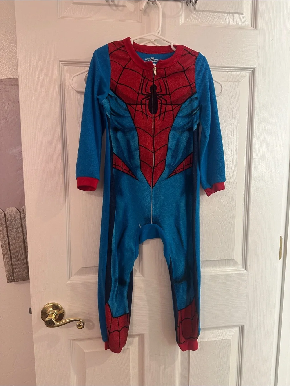 Kids Spider-Man One-Piece Pjs